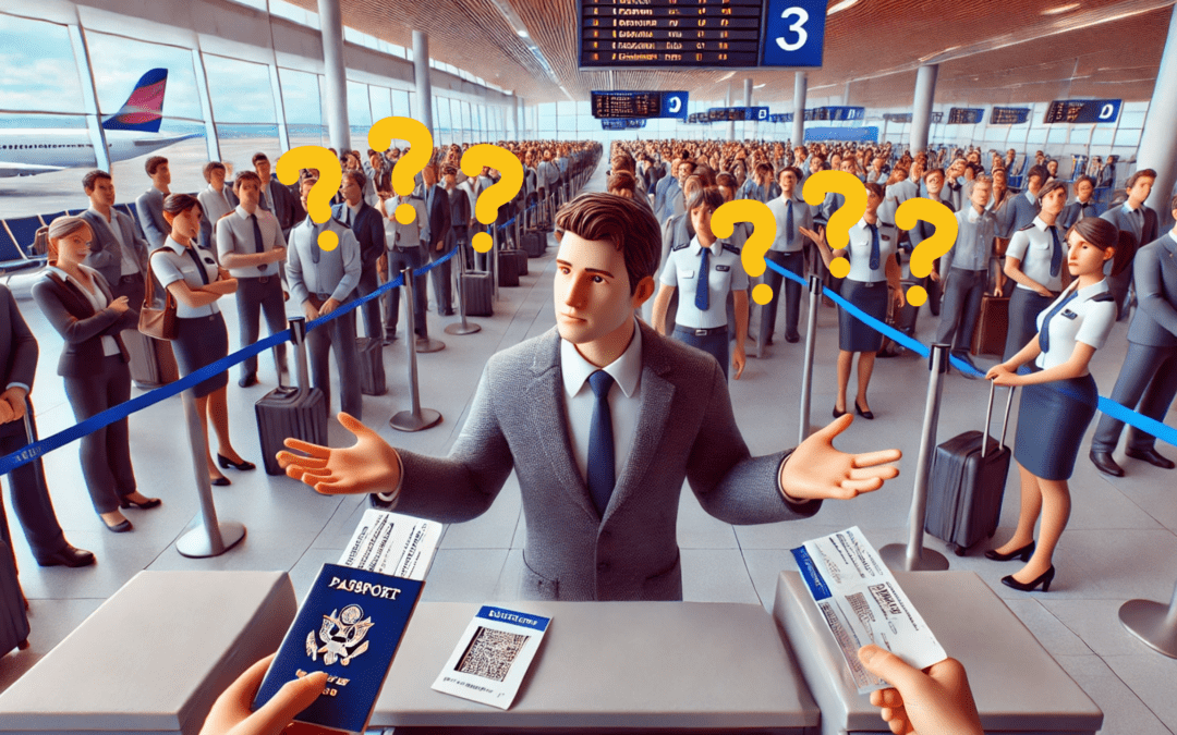 Anonymous Travel through Airports in 2025