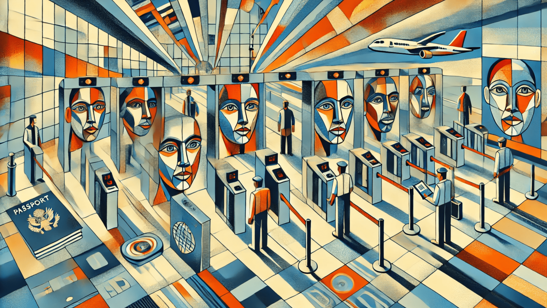 biometric scanning when exiting U.S. airports